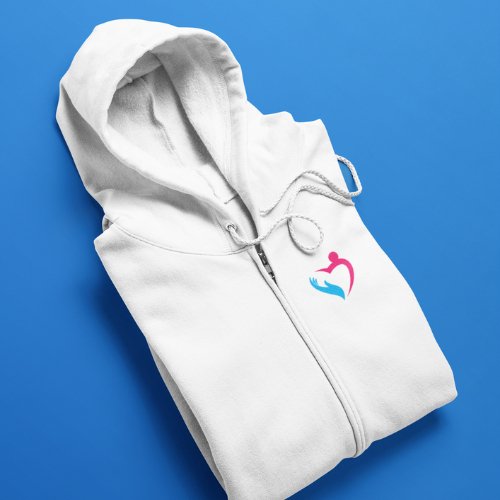 Sweat Zippé avec votre logo - Indigo Print