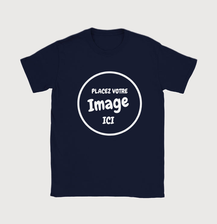 T-shirt personnalisé avec votre photo - Indigo Print