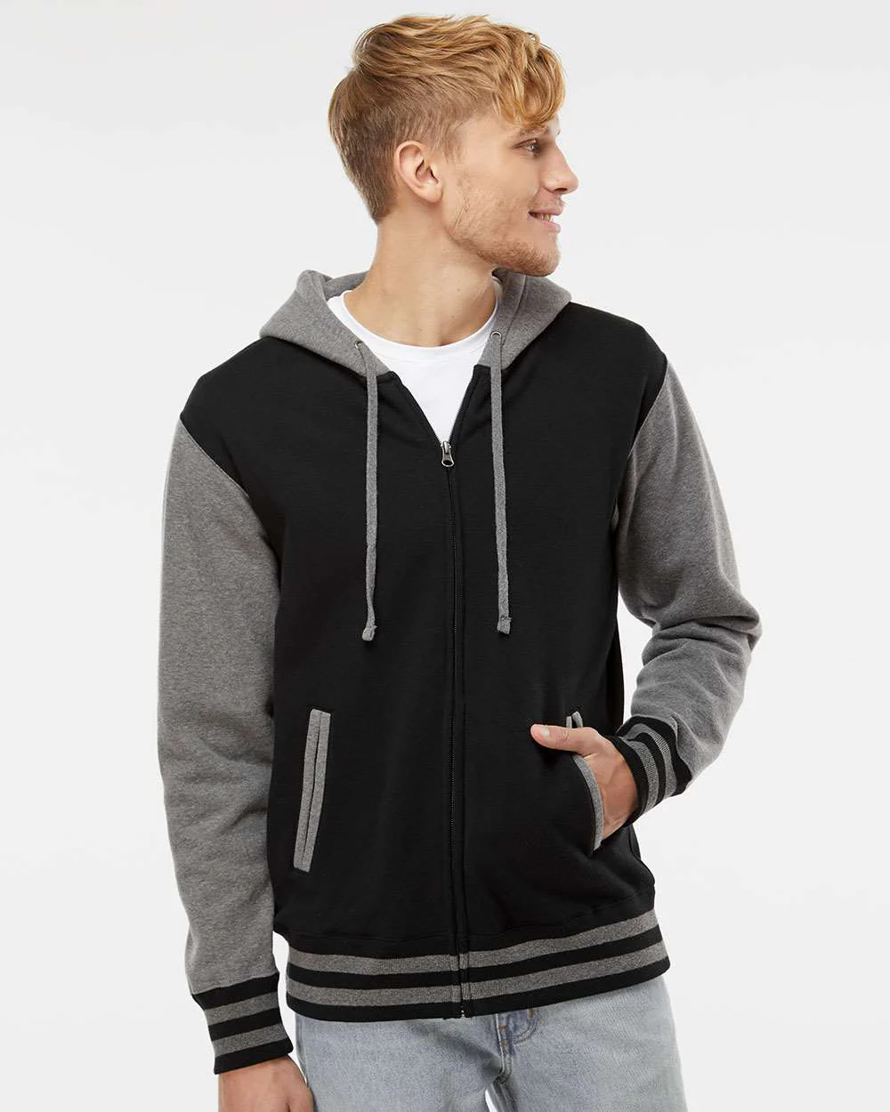 Veste à capuche universitaire personnalisée