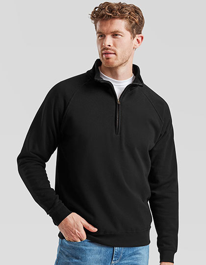 Sweat à col zippé personnalisé