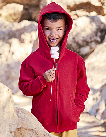 Sweat à capuche zippée enfant personnalisé