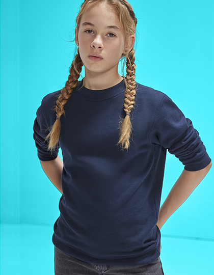 Sweatshirt col rond enfant personnalisé