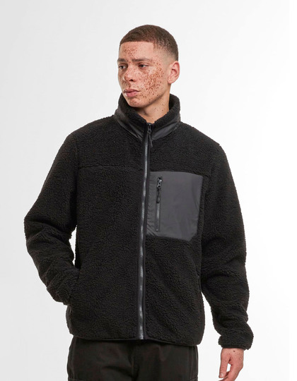 Veste polaire sherpa personnalisée