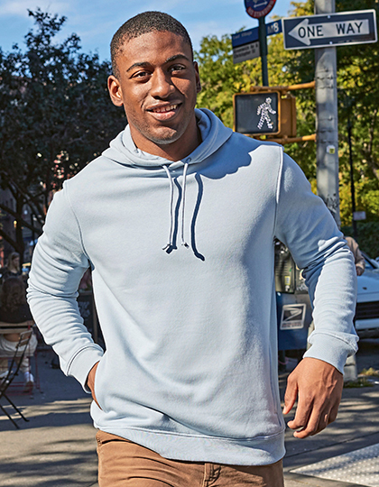 Sweat à capuche en coton biologique personnalisé